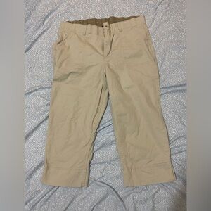 Gloria Vanderbilt Women's Tan Capris